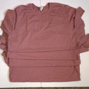 Bella Canvas Dusty Pink Tees XL Set Of 4